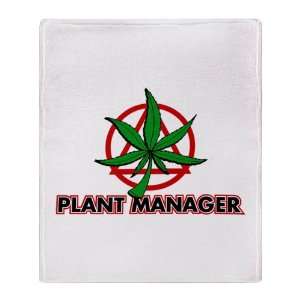    Stadium Throw Blanket Marijuana Plant Manager: Everything Else