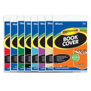    Jumbo Stretchable Fabric Book Covers, Case Pack 24: Office Products