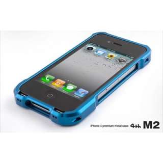 4th Design M2 Aluminum iPhone 4/4S Case   Silver/Pink  