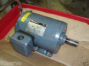   5HP AC MOTOR # 77B646L25 230/460VAC 60HZ. 1725RPM USED  