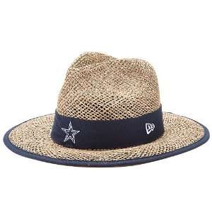  Mens New Era Dallas Cowboys Training Straw Hat One Size 