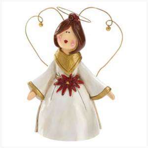 BRAND NEW OLD FASHIONED ANGEL TREE TOPPER FAST SHIP!  