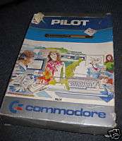 Vintage C64 COMMODORE PILOT SOFTWARE Rare!  