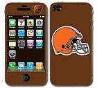 New NFL Cleveland Browns Apple iPhone 4G Vinyl Skin  
