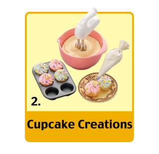 Re ment Dollhouse Miniature Mini Sweets Cupcake Creations  