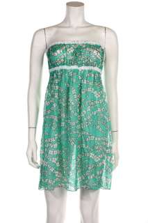 Milly Cabana $350 Kahala Strapless Cover up Dress XS 884492053023 