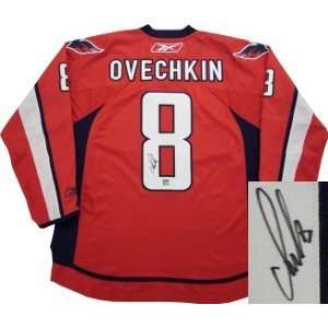  Alexander Ovechkin signed Washington Capitals Red Reebok 