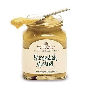 Stonewall Kitchen Horseradish Mustard 8 OZ  Grocery 