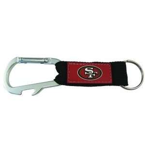  San Francisco 49ers Carabiner Keychain: Sports & Outdoors