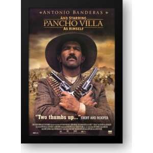  And Starring Pancho Villa As Himself 31x44 Framed Art 