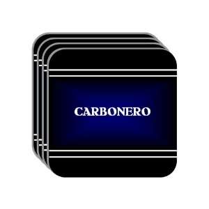  Personal Name Gift   CARBONERO Set of 4 Mini Mousepad 