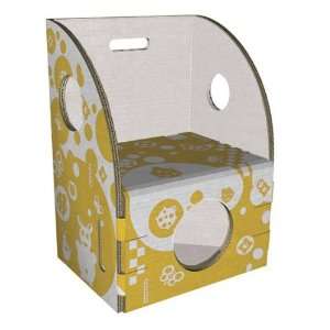  Cardboard Toy Chair   Yellow: Toys & Games