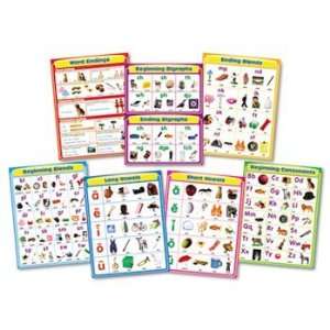  Carson Dellosa Publishing Chartlet Set CHART,LANGUAGE ARTS 