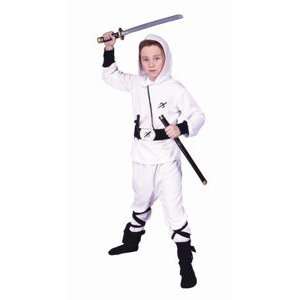  Ninja Ranger   White, Child Small Costume Toys & Games