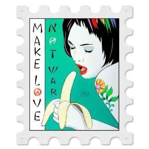Banana Postage Stamp:  Home & Kitchen