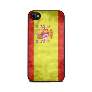 Spanish Flag   iPhone 4 or 4s Cover: Cell Phones 