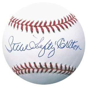 Steve Carlton Signed MLB Baseball Lefty:  Sports & Outdoors