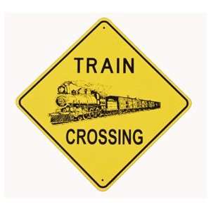  Railroad Tin Sign  Train Crossing: Everything Else