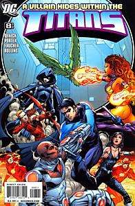Titans #8 DC Comic Nightwing Flash Starfire Cyborg  