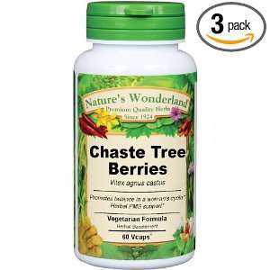  Natures Wonderland Chaste Tree Berries Herbal Supplement 