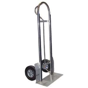 Vestil Stainless Steel Hand Truck with P Handle, Pneumatic Wheels, 600 