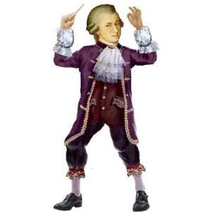  Mozart Portrait Greeting Card with Stickers Office 