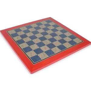  Civil War Blue & Gray High Gloss Deluxe Chess Board   1.75 