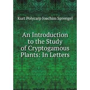   Cryptogamous Plants In Letters Kurt Polycarp Joachim Sprengel Books