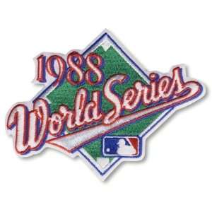  2 Patch Pack   1988 World Series MLB Baseball Patches Los 