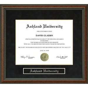  Ashland University Diploma Frame