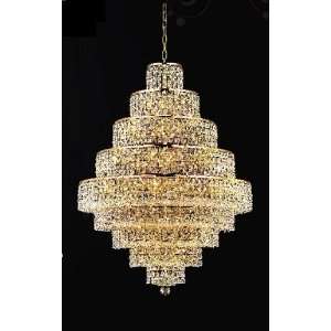  Maxim Collection 20 Light 41ö Gold Crystal Chandelier 