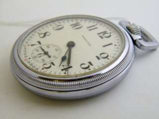 Vintage Hamilton Military Pocket Watch RARE 992B Montgomery Dial 