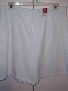   Knit Shorts  Sizes S M L1X 2X 3X  Bobbie Brooks  4 Colors  