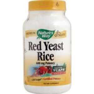  Red Yeast Rice / 120 Vcaps V Caps 120ct Health & Personal 