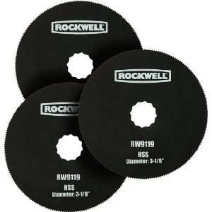  SoniCrafter 3 1/8 HSS Blade 3pc