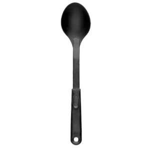  Solid Serving Spoon, Nylon Serving Spoon, Black Kitchen 