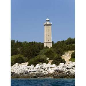 Lighthouse, Fiskardo, Kefalonia (Cephalonia), Ionian Islands, Greek 