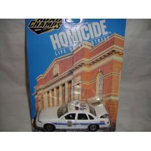   HOMICIDE LIFE ON THE STREET SHOW, ROAD CHAMPS POLICE DIE CAST: Toys