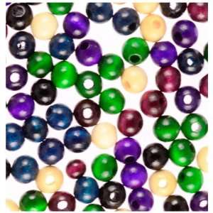  Darice(R) 6mm Round Wood Beads   190PK/Multi Arts, Crafts 