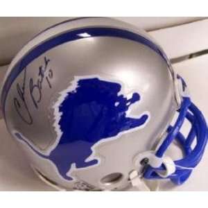  Charlie Batch (Detroit Lions) Football Mini Helmet: Sports 