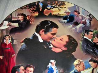 Gone With Wind CLASSIC STORY OF COURAGE 12 INCH Plate  