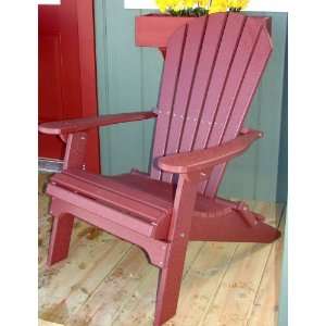  PHAT TOMMY Folding Recycled Poly Wood Adirondack Patio 