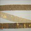 sequin ribbon spangle costume applique LIGHT GOLD 3FT  