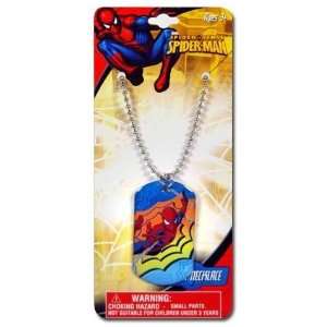  1pc Spiderman Dogtag Necklace 18 Toys & Games