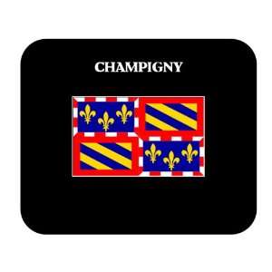    Bourgogne (France Region)   CHAMPIGNY Mouse Pad 