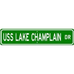  USS LAKE CHAMPLAIN CVS 39 Street Sign   Navy: Sports 