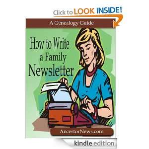 How to Write a Family Newsletter: Nancy Hendrickson:  