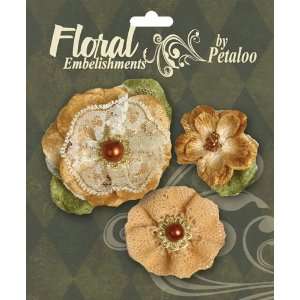  Petaloo   Chantilly Collection   Velvet and Lace Flowers 