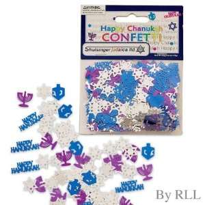  Chanukah. Confetti   Asstd. Chanukah Shapes   Pack of 