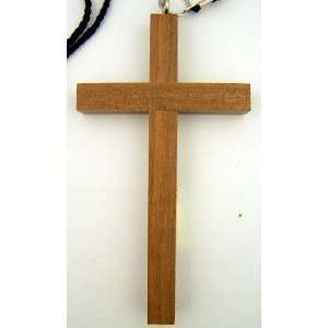   Wood Pectoral Cross 30 Rope Cord Necklace 4 Minister Gift Jewelry